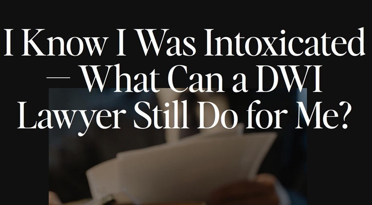 Example of a clear criminal defense blog headline